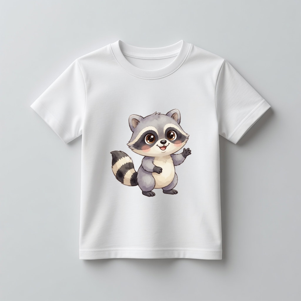 Koszulka kids Szczęśliwe zwierzątka — Szop