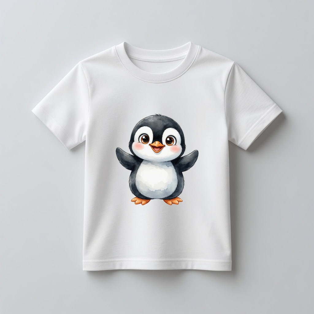 Koszulka kids — Pingwin