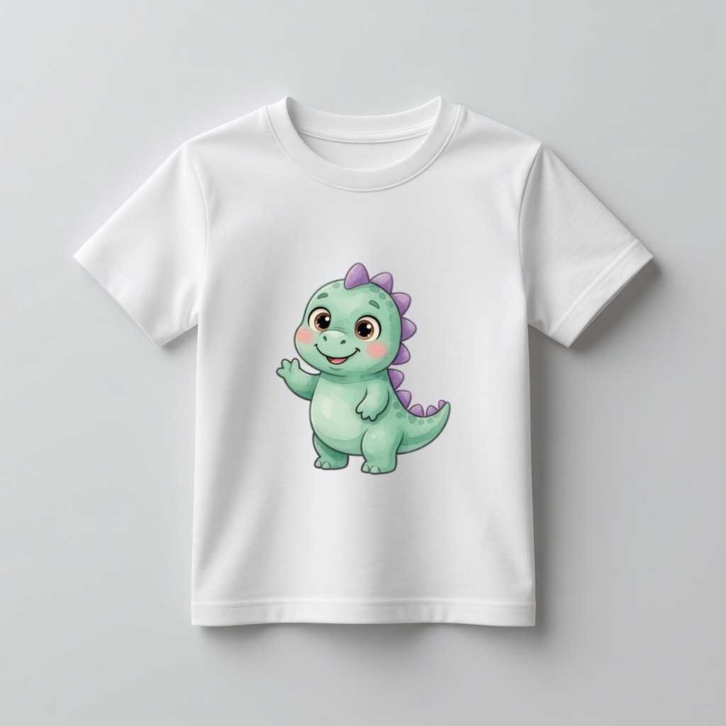 Koszulka kids Szczęśliwe zwierzątka — Dino
