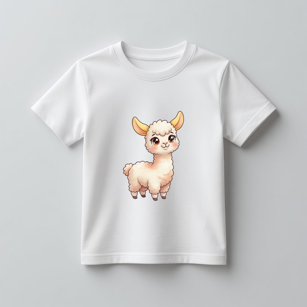 Koszulka kids — Lama