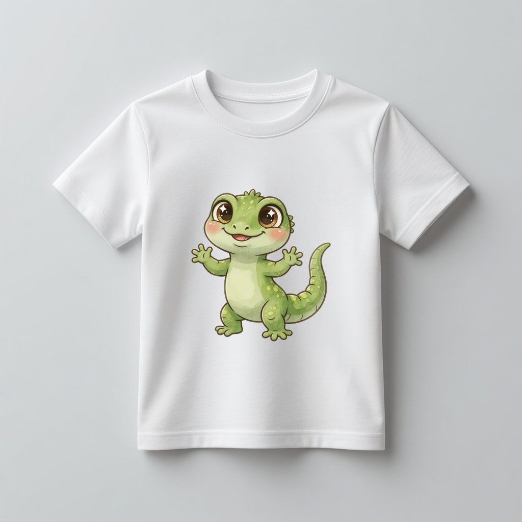Koszulka kids — Jaszczurka